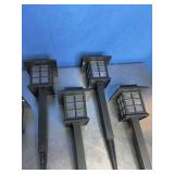 Flash Furniture Halsey Lantern Style LED Solar Lights
