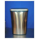 Eco Tech 13 Gal Stainless Steel Motion Sensor Kitchen Trash Can, Rose Gold