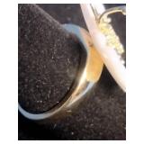 Morgan & Paige 18K Yellow Gold Over Sterling Silver Butterfly Ring - Size 7