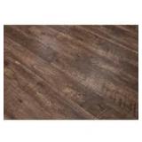 9 Boxes of TrafficMaster Rustic Brown Oak 3 Mil x 6 in. W x 36 in. L Peel and Stick Water Resistant Vinyl Tile Flooring (36 sq. ft.) Customer Returns See Pictures 9 Boxes of TrafficMaster Rustic Brown Oak 3 Mil x 6 in. W x 36 in. L Peel and Stick Water Resistant Vinyl Tile Flooring (36 sq. ft.) Customer Returns See Pictures