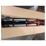 Crescent SITERUNNER 20 in. 3-Shelf Heavy Duty Folding Jobsite Cart with 300 lb. Capacity  Customer Returns See Pictures Crescent SITERUNNER 20 in. 3-Shelf Heavy Duty Folding Jobsite Cart with 300 lb. Capacity  Customer Returns See Pictures
