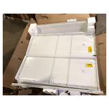 STERLING STORE+ 30 in. W x 60 in. H Three Piece Direct-to-Stud Tub Alcove Wall Surround in White    Customer Returns See Pictures STERLING STORE+ 30 in. W x 60 in. H Three Piece Direct-to-Stud Tub Alcove Wall Surround in White    Customer Returns See Pictures