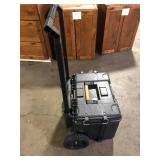 RIDGID Pro Gear System Gen 2.0 Stackable 25 in All Terrain Rolling Tool Box with 9 in. Wheels  Customer Returns See Pictures RIDGID Pro Gear System Gen 2.0 Stackable 25 in All Terrain Rolling Tool Box with 9 in. Wheels  Customer Returns See Pictures