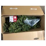 Home Accents Holiday 7.5 ft. Willow Creek Spruce LED Pre-Lit Artificial Christmas Tree T14 Customer Returns See Pictures Home Accents Holiday 7.5 ft. Willow Creek Spruce LED Pre-Lit Artificial Christmas Tree T14 Customer Returns See Pictures
