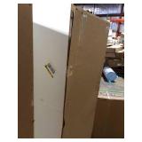 Lot of SAUDER HomePlus Soft White Pantry with Reversible Door One Unit Damaged Customer Returns See Pictures Lot of SAUDER HomePlus Soft White Pantry with Reversible Door One Unit Damaged Customer Returns See Pictures