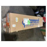 8 Boxes of  Cap A Tread Lakeside Hill Oak 47 in. L x 12.15 in. W x 57.91 mm T Vinyl Overlay Stair Tread and Reversible Riser Kit Customer Returns See Pictures 8 Boxes of  Cap A Tread Lakeside Hill Oak 47 in. L x 12.15 in. W x 57.91 mm T Vinyl Overlay Stair Tread and Reversible Riser Kit Customer Returns See Pictures
