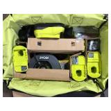 RYOBI ONE+ 18V Cordless 6-Tool Combo Kit with 1.5 Ah Battery, 4.0 Ah Battery, and Charger  Customer Returns See Pictures  Customer Returns See Pictures RYOBI ONE+ 18V Cordless 6-Tool Combo Kit with 1.5 Ah Battery, 4.0 Ah Battery, and Charger  Customer Returns See Pictures  Customer Returns See Pictures