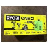 RYOBI ONE+ 18V Cordless 6-Tool Combo Kit with 1.5 Ah Battery, 4.0 Ah Battery, and Charger  Customer Returns See Pictures  Customer Returns See Pictures RYOBI ONE+ 18V Cordless 6-Tool Combo Kit with 1.5 Ah Battery, 4.0 Ah Battery, and Charger  Customer Returns See Pictures  Customer Returns See Pictures