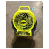 RYOBI ONE+ 18V Cordless Hybrid WHISPER SERIES 7-1/2 in. Fan (Tool Only)  Customer Returns See Pictures RYOBI ONE+ 18V Cordless Hybrid WHISPER SERIES 7-1/2 in. Fan (Tool Only)  Customer Returns See Pictures