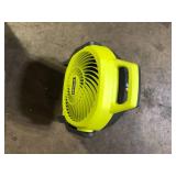 RYOBI ONE+ 18V Cordless Hybrid WHISPER SERIES 7-1/2 in. Fan (Tool Only)  Customer Returns See Pictures RYOBI ONE+ 18V Cordless Hybrid WHISPER SERIES 7-1/2 in. Fan (Tool Only)  Customer Returns See Pictures