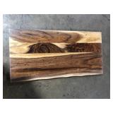 6 ft. L x 25 in. D Finished Saman Solid Wood Butcher Block Countertop in with Live Edge Customer Returns See Pictures 6 ft. L x 25 in. D Finished Saman Solid Wood Butcher Block Countertop in with Live Edge Customer Returns See Pictures