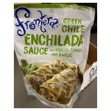 CA 4 - Frontera Green Chile Enchilada Sauce 6-Pack, 8oz Pouches, Exp 6/14/25