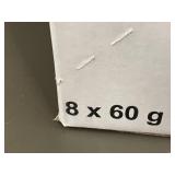 TN 1 - Mum-Mum Snax Chickpea Crisps White Cheddar Cheese 8 x 60g Packs (Best By Aug 2025)