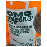 IN 4 - 7 pk Orchard Valley Harvest OMG Omega-3 Mix 2 oz Best by 10/25