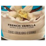 NH 2 - 2 GNC Total Lean Shake 25 French Vanilla 22oz Meal Replacement Powder