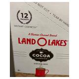 AZ 5 - Land O Lakes Caramel Cocoa Mix 3 Boxes - 36 Packets Total (Best by 09/08/25)