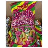 TOP - Diana Corn Brights Sugar Coated Vanilla Corn Snack 24-Pack Bulk, EXP 12/31/24