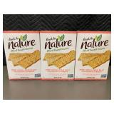 ID 2 - Back to Nature Pink Himalayan Salt Multigrain Flatbread Crackers 3x156g