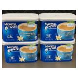 Maxwell House French Vanilla Cafe Sugar Free Decaf, 4-Pack (17 APR 2025)