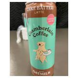 Chamberlain Coffee Cake Batter Latte Oatmilk 12pk 11oz Cans BBD 06/10/2025