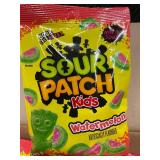 UT 3 - Sour Patch Kids Watermelon Candy, 12-Pack Bulk, 8 oz Bags, Exp 10/2024