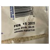 UT 4 - Mahatma Basmati Rice 2-Pack, 5 lb Bags (10 lb Total, Exp 2/15/2025)