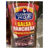 6 bottles Clemente Jacques Salsa Ranchera 12.7 oz (360g) - Best by Aug 2025
