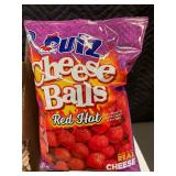 FL 4 - Bulk Lot 15 Bags Utz Red Hot Cheese Balls, May 2025 Expiry