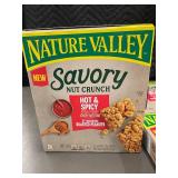 WA 3 - Nature Valley Savory Nut Crunch Hot & Spicy Bars - Lot of 4 Boxes (20 Bars)