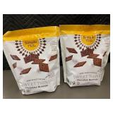 TX 10 - 2 Simple Mills Sweet Thins Chocolate Brownie 14 oz Bags (Best By 11/30/2025)