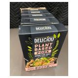 ID 4 - Deliciou Plant Based Pork Mince Bulk Lot, 5 x 1kg Boxes, Best By 8/26/24