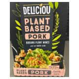 ID 4 - Deliciou Plant Based Pork Mince Bulk Lot, 5 x 1kg Boxes, Best By 8/26/24