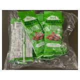 MA 4 - Nut Harvest Lightly Roasted Whole Almonds Bulk Snacks, 8 pack