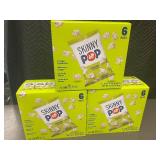 PA - Assorted Skinny Pop Popcorn, Original, 3 Boxes (18 Bags Total)
