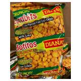 TOP - Diana Crunchy Cornbits with Lime, 35 Bags, Exp 12/31/24