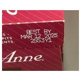 LA 4 - Queen Anne Cordial Cherries Dark Chocolate 3 Boxes 10ct ea, Best by Mar 2025
