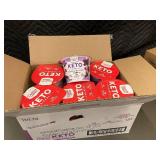 CO 3 - Duncan Hines Keto Double Chocolate Cake Mix Cups - Case of 12 (2.1oz Each)