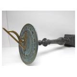 Solid Brass Sundial Table by Rome Industries