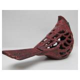 Larger Cast Iron Cardinal Outdoor Lantern