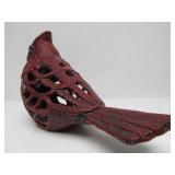 Larger Cast Iron Cardinal Outdoor Lantern