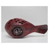 Larger Cast Iron Cardinal Outdoor Lantern