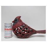 Larger Cast Iron Cardinal Outdoor Lantern