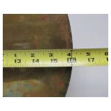 Great Looking Working Large Antique Style Brass Steamship Wall Clock by Time Works