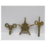 Large Estate Lot of Vintage & Antique Antique Clock Keys & Some Pendulums