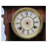 Great Looking Antique WATERBURY Double Dial Calendar Clock