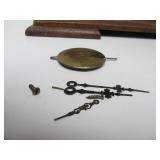 Great Looking Antique WATERBURY Double Dial Calendar Clock