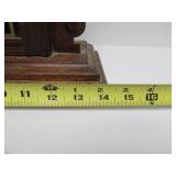 Great Looking Antique WATERBURY Double Dial Calendar Clock