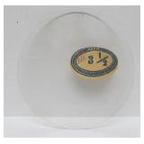 Old Vintage Clock Repair Shop Advertising Display FULL of Original Convex Glass Clock Faces