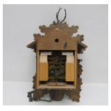 Very nice Vintage Black Forest Hunting Lodge Theme Cuckoo Clock w/Stag Rabbit Bird & Guns #1