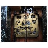 Very nice Vintage Black Forest Hunting Lodge Theme Cuckoo Clock w/Stag Rabbit Bird & Guns #2